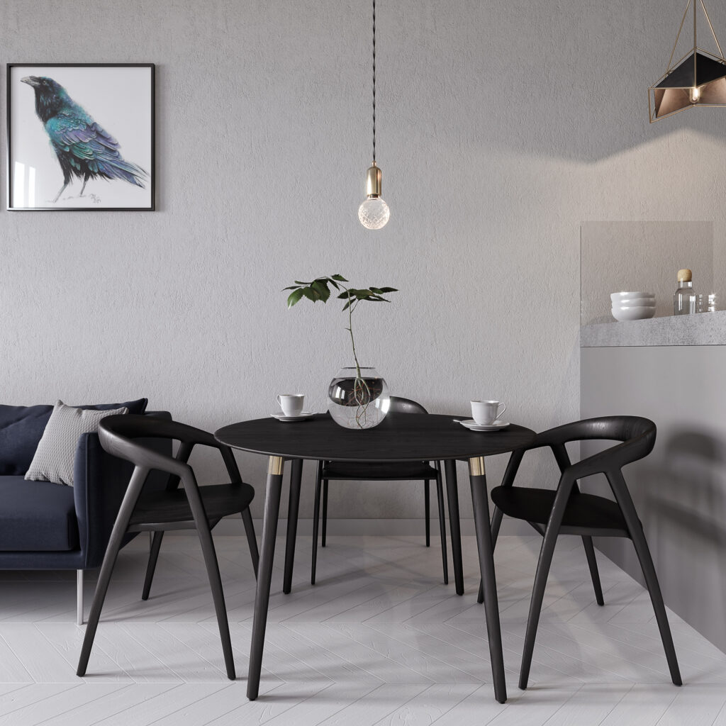 Wnętrze mieszkania Szczecin- wizualizacje 3d valo-studio