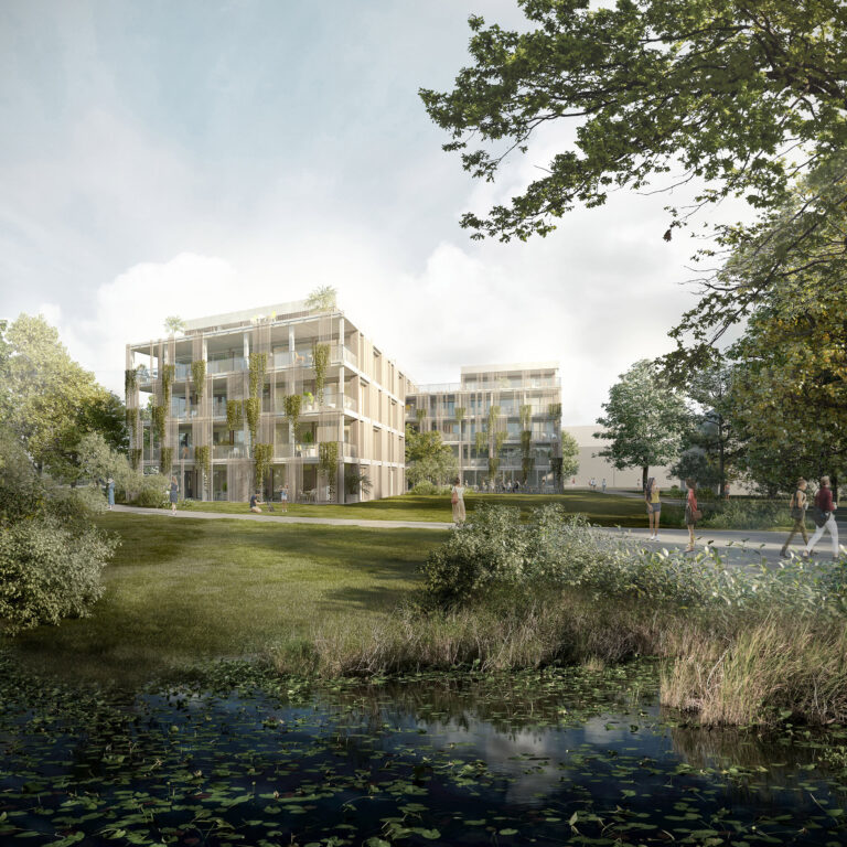 Osiedle mieszkaniowe Aalen Niemcy- wizualizacje 3d Valo-studio